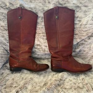 Frye Tan Leather Boots